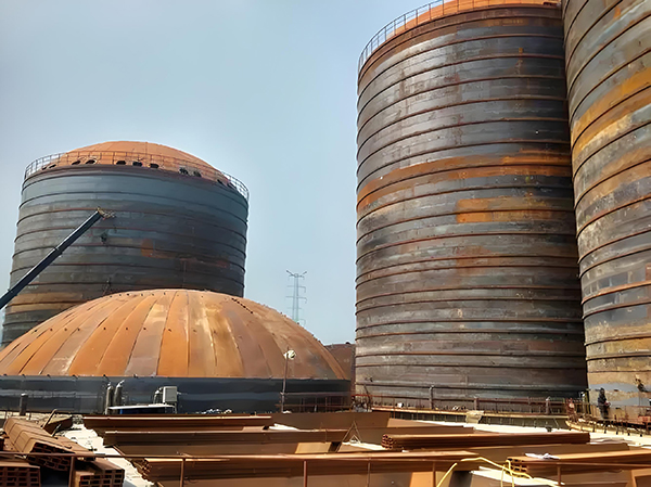 汉川焦粉钢板仓